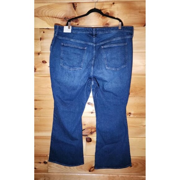 Universal Thread High Rise Flare Jeans Womens Plus Size 26R Blue Comfort Stretch - Picture 6 of 6